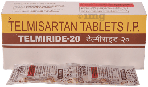 TelmiRIDE 20mg Tablet image TelmiRIDE 20mg Tablet image