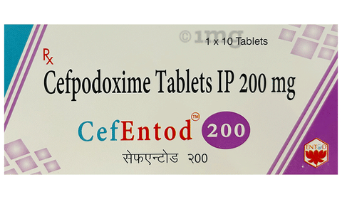 Cefentod 200mg Tablet image