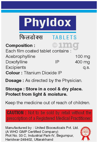 Phyldox 400mg/100mg Tablet image Phyldox 400mg/100mg Tablet image