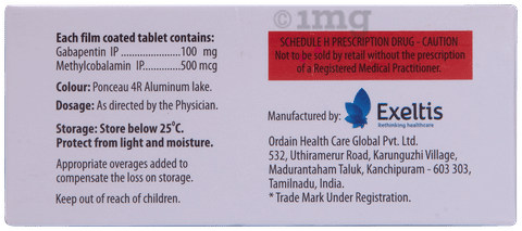Neuropill 100 Tablet image Neuropill 100 Tablet image