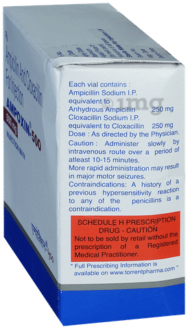 Ampoxin 500mg Injection image