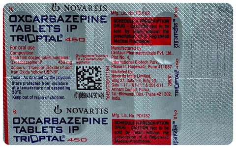 Trioptal 450 Tablet image Trioptal 450 Tablet image