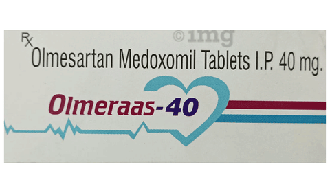 Olmeraas 40mg Tablet image