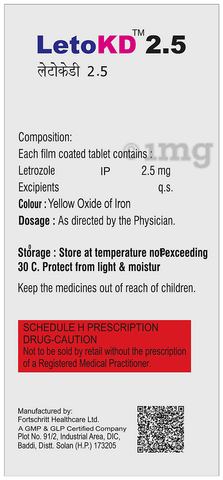 LetoKD 2.5 Tablet image