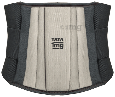 Buy TATA 1MG Abdominal Belt Black, Abdominal Support for post