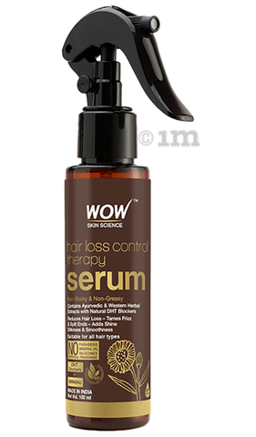 WOW Skin Science Hair Loss Control Therapy Serum: Buy bottle of 100 ml Serum  at best price in India | 1mg