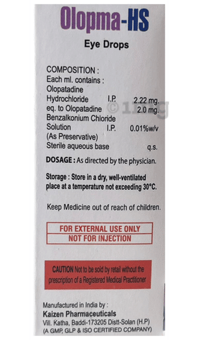 Olopma-HS Eye Drop image