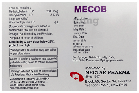 Mecob Injection image