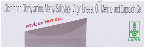Vovilup Hot Gel for Joint and Muscular Pain
