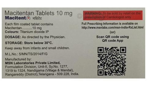 Macitent 10mg Tablet image