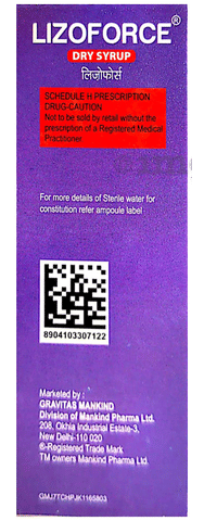 Lizoforce Dry Syrup image Lizoforce Dry Syrup image