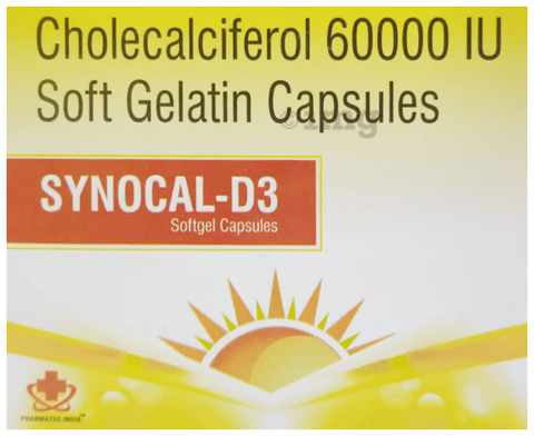 Synocal-D3 Softgel Capsule image Synocal-D3 Softgel Capsule image