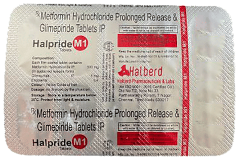 Halpride M 1 Tablet PR image