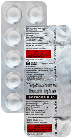 Rozucor B 10 Tablet 1
