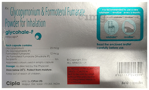 Glycohale-F 12mcg/25mcg Rotacap image