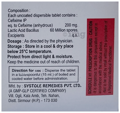 Weceff-LB 200 Tablet DT image