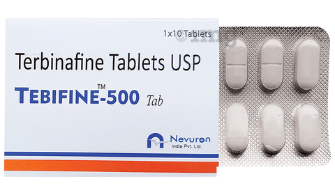 Tebifine 500 Tablet image