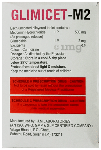 Glimicet-M 2 Tablet PR image