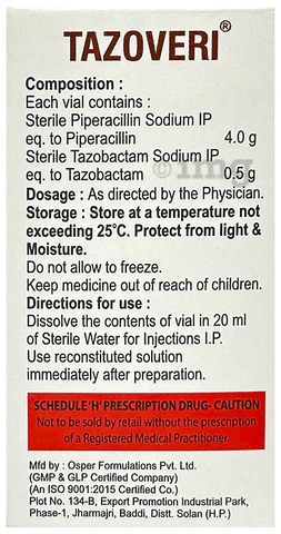 Tazoveri 4.5gm Injection