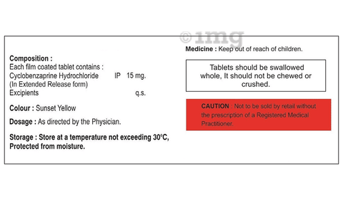 Cyclozip 15 ER Tablet image