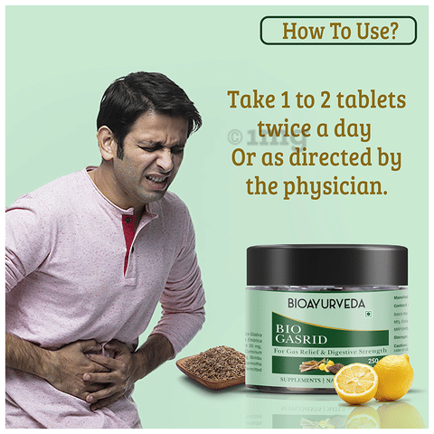 Bioayurveda Bio Gasrid Tablet image Bioayurveda Bio Gasrid Tablet image