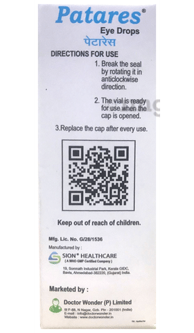 Patares Eye Drop image