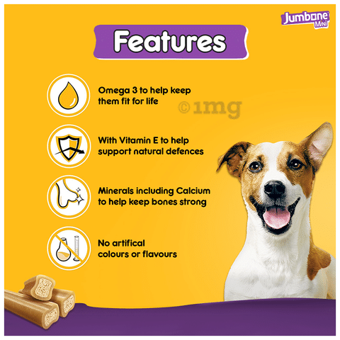 Pedigree Jumbone Mini 160gm Each Chicken Lamb Buy box of 1.0