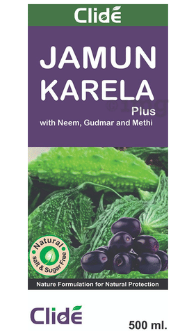 Clide Jamun Karela Plus Juice image Clide Jamun Karela Plus Juice image