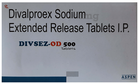 Divsez-OD 500 Tablet ER image