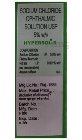 Hypersol Ophthalmic Solution image