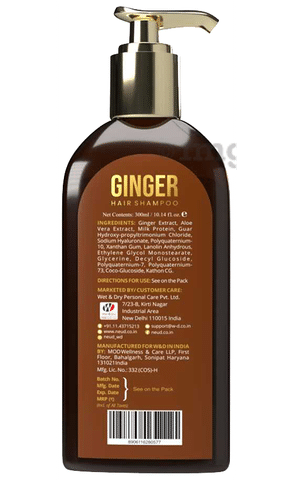NEUD Ginger Hair Shampoo: Buy pump bottle of 300 ml Shampoo at best price  in India | 1mg
