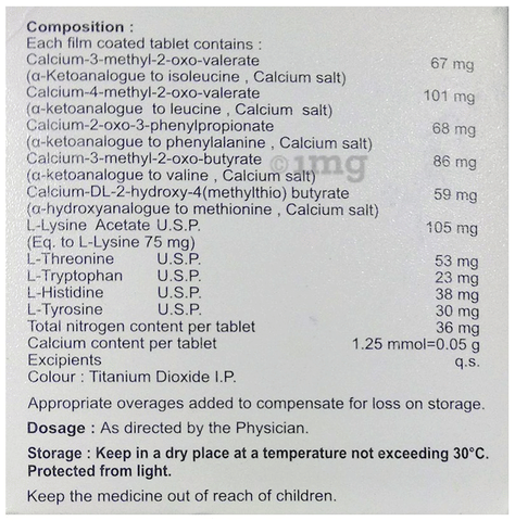Ketoalfa  Tablet image