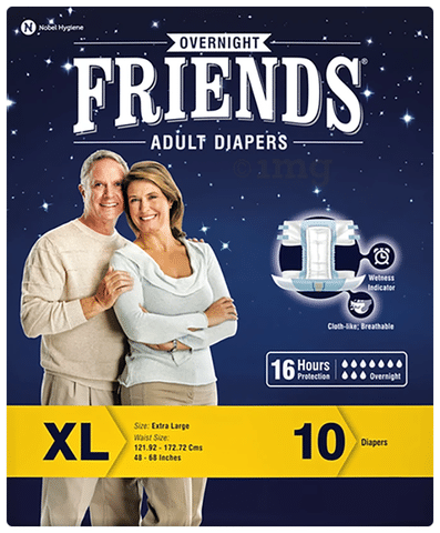 Friends diaper xl size clearance