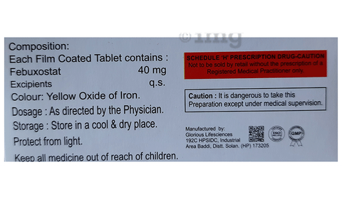 Febuxpen 40 Tablet image Febuxpen 40 Tablet image