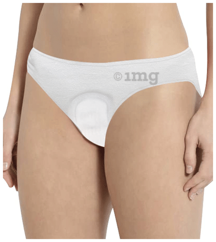 Trawee®-PP (Pack of 5) Disposable Period Panty with Super Absorbent Pad for  Sanitary Protection, Menstrual Underwear, Absorbent Period Underwear for  Women (XXL) White : : Health & Personal Care