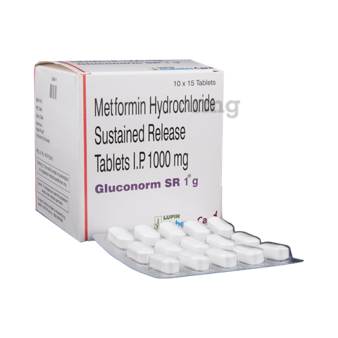 gluconorm sr 1gm tablet