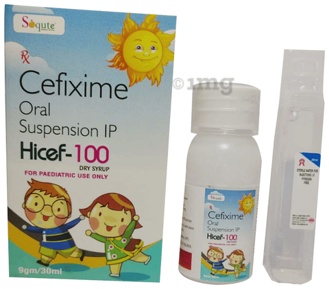 Hicef 100 Dry Syrup image