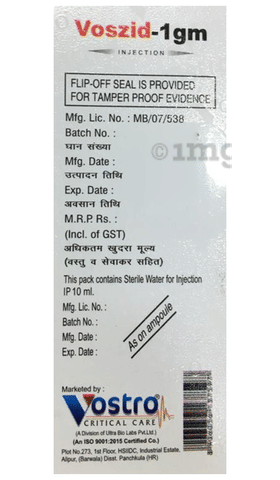 Voszid 1gm Injection image