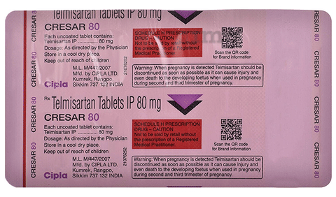 Cresar 80 Tablet image Cresar 80 Tablet image