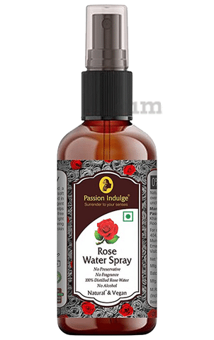 Passion Indulge Rose Water Spray: Buy bottle of 100 ml Spray at best price  in India | 1mg