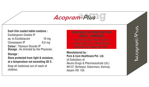 Acopram-Plus Tablet image Acopram-Plus Tablet image