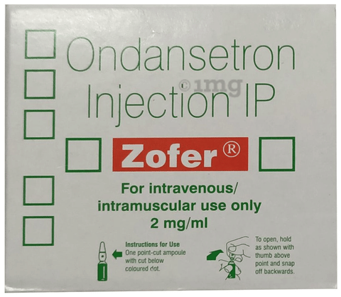 Zofer 2mg/ml Injection image