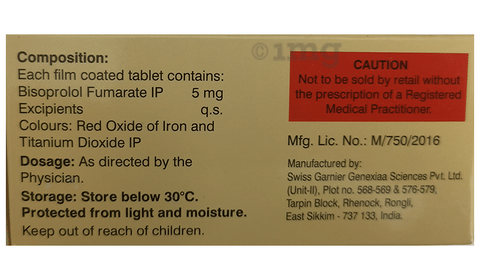 Bisonext 5mg Tablet image