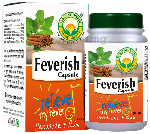 Basic Ayurveda Feverish Capsule image