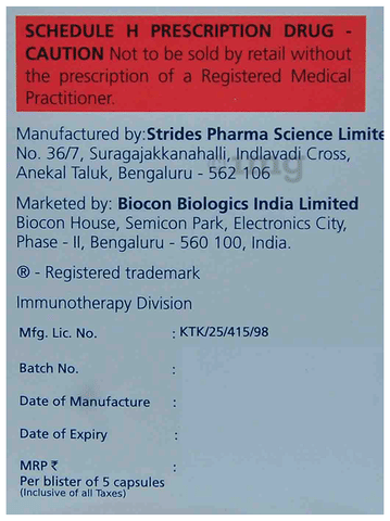 Psorid 25 Capsule image