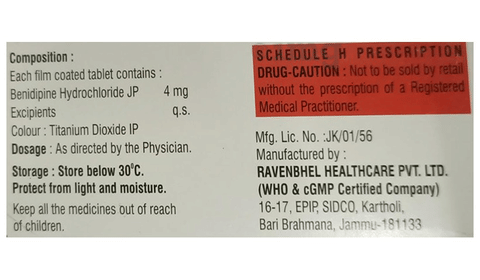 Benidin 4 Tablet image Benidin 4 Tablet image