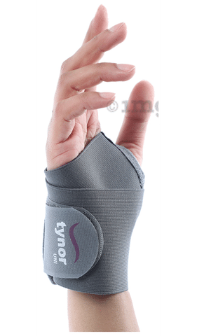 Buy Tynor Elastic Wrist Splint (Right) (M) (E 01) online at best price-Hand/ Wrist Supports