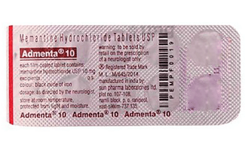 ADMENTA 10 MG TABLET MD image