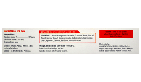 Versadine Microbicidal Ointment image