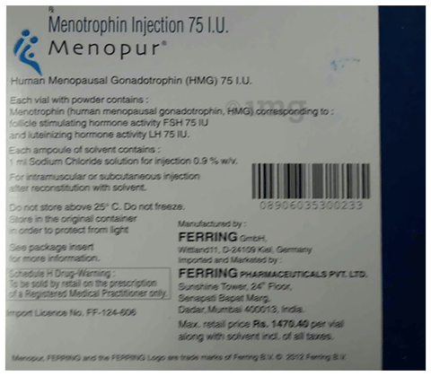 Menopur Injection image
